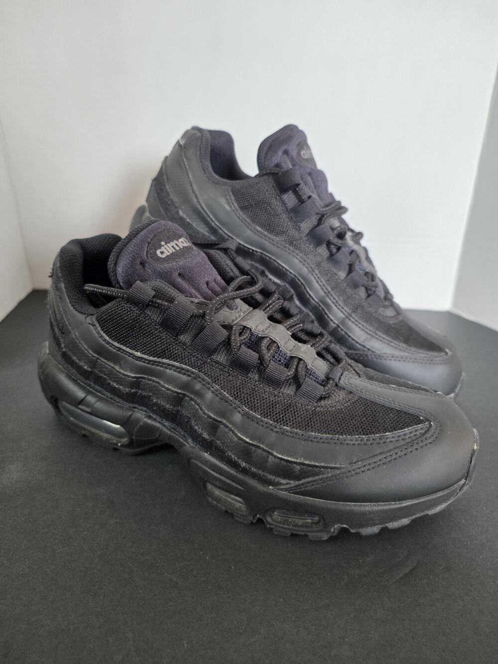 Nike Air Max 95 Clima-Fit Triple Black CI3705-001 Men's 7.5 Sneakers